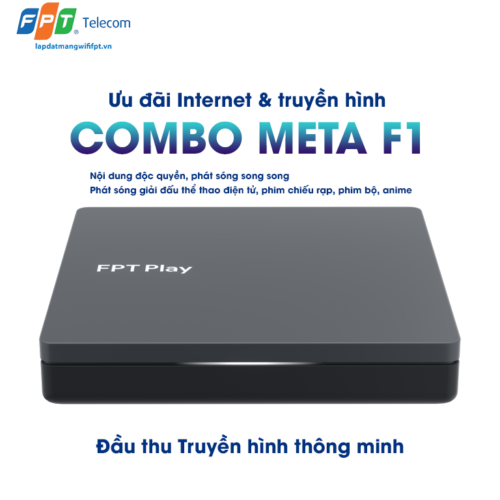 đầu thu truyền hình trong gói cước combo meta f1
